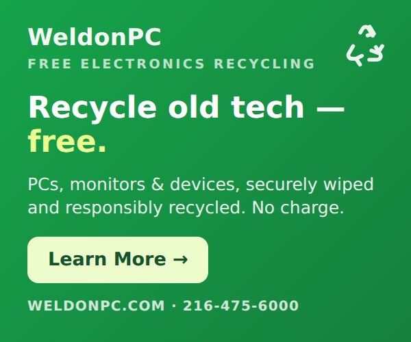 WeldonPC - Free E-Recycling